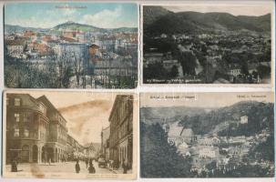 Brassó, Kronstadt, Brasov; 4 db régi képeslap / 4 pre-1945 postcards