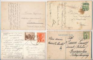 Brassó, Kronstadt, Brasov; 4 db régi képeslap / 4 pre-1945 postcards