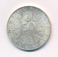 Ausztria 1972. 50Sch Ag "350 éves a Salzburgi Egyetem" T:1- kis patina 
Austria 1972. 50 ...