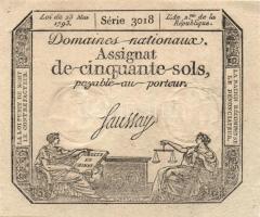 Franciaország 1793. 50S T:I