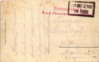 1917 Innsbruck (Tirol), Stadtsäle und Gymnasium + "K.u.K. Personal-Sammelstation" (EK)