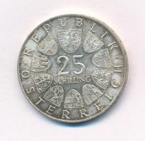 Ausztria 1967. 25Sch Ag "250 éve született Mária Terézia" T:1- kis patina
Austria 1967. 2...