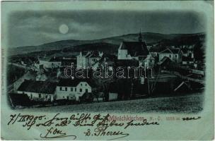 1900 Mönichkirchen, general view at night. Verlag Alois Pelnitschar (EK)