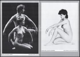 Akt-mappa 1984. Vál.: Győri Lajos. Bp., Idegenforgalmi és Propaganda Kiadó Vállalat, 27 t. (hiányos)...