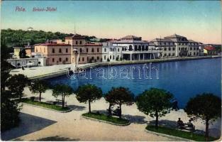 1915 Pola, Pula; Brioni Hotel. C. Fano 1914/15. 64. + "K.u.K. Matrosenkorps 4. Kompagnie" (EK)