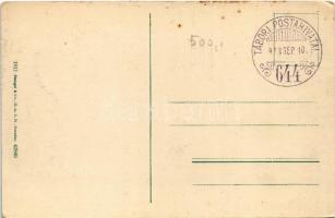 1918 San Cristoforo (Valsugana) e Lago di Caldonazzo (Südtirol) + "TÁBORI POSTAHIVATAL 644"...