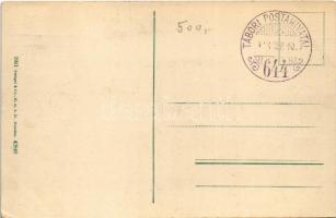 Valsugana (Südtirol), Lago di Caldonazzo + "TÁBORI POSTAHIVATAL 644" (EK)