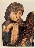 Aggházy Mária: Régi magyarországi faszobrok. Bp., 1958, Akadémiai Kiadó. Schiller Alfréd fényképeive...