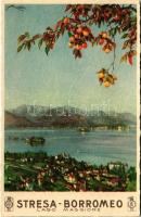 Stresa, Borromeo, Lago Maggiore. Italian tourism campaign