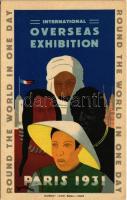 1931 Utazás a Föld körül egy nap alatt. Nemzetközi Gyarmati Kiállítás Párizsban / Exposition Coloniale Internationale / International Overseas Exhibition in Paris s: Desmeures