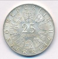 Ausztria 1967. 25Sch Ag "250 éve született Mária Terézia" T:1- patina, kis ph
Austria 196...