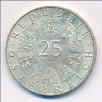 Ausztria 1967. 25Sch Ag "250 éve született Mária Terézia" T:1- patina, kis ph
Austria 196...