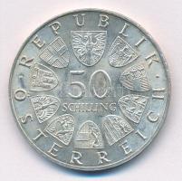 Ausztria 1967. 50Sch Ag "100 éves a Kék Duna keringő" T:1- patina
Austria 1967. 50 Schill...