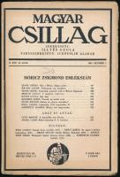 1942 Magyar Csillag Móricz Zsigmond emlékszám II. évf. 10. szám.