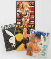 1989 - 1993 4 db Playboy magazin, benne az első magyar számmal.