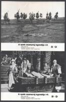 4 db filmfotó + 3 db filmfotóról kép 18x24 cm