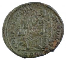 Római Birodalom / Konstantinápoly / I. Constantinus 328. AE Follis bronz (2,82g) T:2,2- patina, pere...