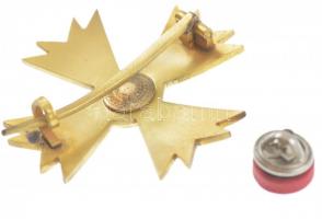 Ausztria 1955. "Tudományokért és Művészetekért Érdemkereszt" aranyozott, zománcozott bronz...