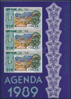 Bélyeg a bélyegen olasz emlékív