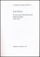 Gellér Katalin: A szecessziós könyvillusztráció Magyarországon (1895-1925). A magyar sokszorosított ...
