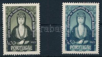 1953 St. Johanna 500. születésnapja sor Mi 813-814