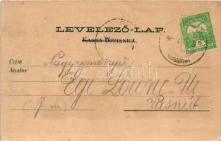 Atya, Sarengrad; Fő utca, Duna / Glavna ulica / Hauptgasse / main street, Danube. A. Schwidernoch 85...