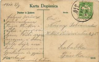 1910 Diakovár, Djakovo, Dakovo; Nova crkva a Samostanom / új templom / new church (EK)