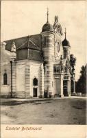 1917 Belatinc, Beltinci, Bellatincz; templom bal oldala. Ascher B. és fia kiadása / church