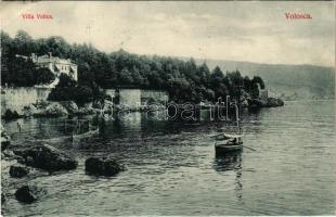 1908 Volosko, Volosca; Villa Velics. E. Cattalinich (EK)