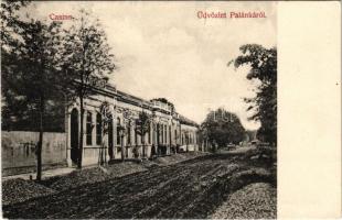 1910 Palánka, Backa Palanka; kaszinó. Reszely Károly kiadása / casino