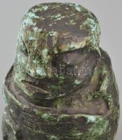 Gádor István (1891-1984): Törzsi figura. Mázas kerámia, jelzett, hibátlan. m:21,5cm.

"1924-b...