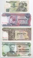 4db-os vegyes külföldi bankjegy tétel, közte Kambodzsa, Mozambik, Portugália T:I--III 4pcs of mixed foreign banknote lot, in it Cambodia, Mozambique, Portugal C:AU-F