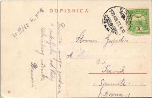 1909 Bród, Nagyrév, Slavonski Brod, Brod na Savi; Száva vasúti híd / Savski most / railway bridge (E...