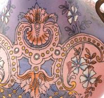 Kandallóóra szett. Mechanikus szerkezettel. Működik, tisztításra szorul. Max m: 56 cm