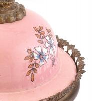 Kandallóóra szett. Mechanikus szerkezettel. Működik, tisztításra szorul. Max m: 56 cm