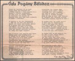 Keresztury Dezső (1904-1996) író, költő, újságíró autográf aláírása a Pogány Lloyd 1941.XI.16. megje...