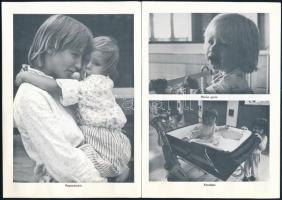 cca 1986 Kardos Tamás fotóművész munkásságát ismertető füzet, fekete-fehér fotókkal illusztrált