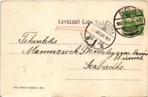 1907 Ada, Szerb templom, Szarvas Gábor út, Római katolikus templom, plébánia és apáca zárda. Grad Si...