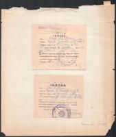 cca 1950-1970 Vas Zoltán (1903-1983) író, 56-os államminiszter levelezése Kádár Jánossal és Nyers Re...