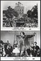 cca 1980 előtt készült az ,,Éjszakai razzia" című szovjet film jelenetei és szereplői, 17 db vi...
