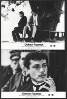 cca 1982 Thomas Mann regénye nyomán készült a ,,Doktor Faustus" című NSZK film jelenetei és sze...