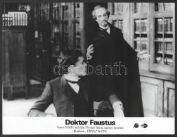 cca 1982 Thomas Mann regénye nyomán készült a ,,Doktor Faustus" című NSZK film jelenetei és sze...