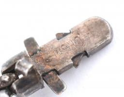 Ezüst (Ag) Női óratartó, jelzett, h: 16 cm, nettó: 10,5g