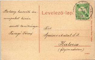 1910 Topolya, Bácstopolya, Backa Topola; Kálvária utca, Novák Károly üzlete. Wilheim Miksa kiadása 6...