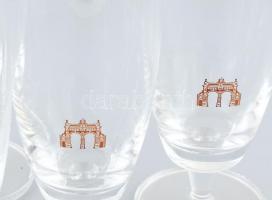 Pilsner Urquell 6 db pohár eredeti csomagolásban 12 cm