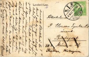 1914 Nyitra, Nitra; Püspöki vár / bishop's castle (fl)