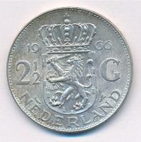Hollandia 1966. 2 1/2G Ag "Julianna" T:2 patina
Netherlands 1966. 2 1/2 Gulden Ag "J...