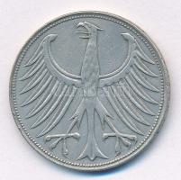 NSZK 1951J 5M Ag T:2,2- ph
GFR 1951J 5 Mark Ag C:XF,VF edge error 
Krause KM#112