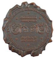 Szovjetunió ~1980. "Moszkvai Egyetem" bronz emlékérem (89mm) T:2
Soviet Union ~1980. &quo...