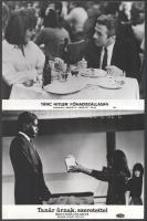 cca 1989 előtt, külföldön készült filmek egy-egy jelenete, 11 db vintage produkciós filmfotó, ezüst zselatinos fotópapíron, 18x24 cm